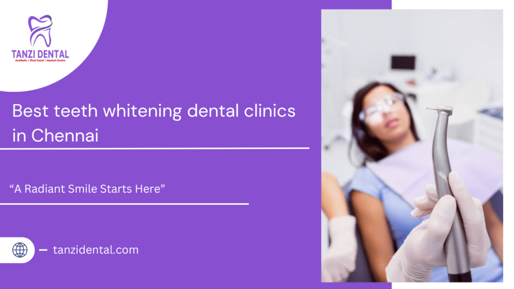 Cost of teeth whitening in Chennai